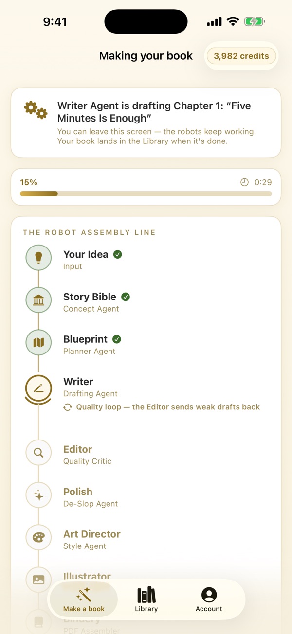 Book Factory screenshot 2