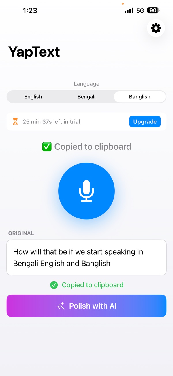 YapText screenshot 3